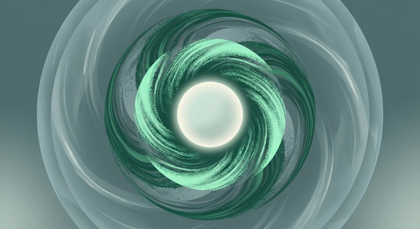 中心のコストコアを usage、model、seat、review の層が囲む抽象図