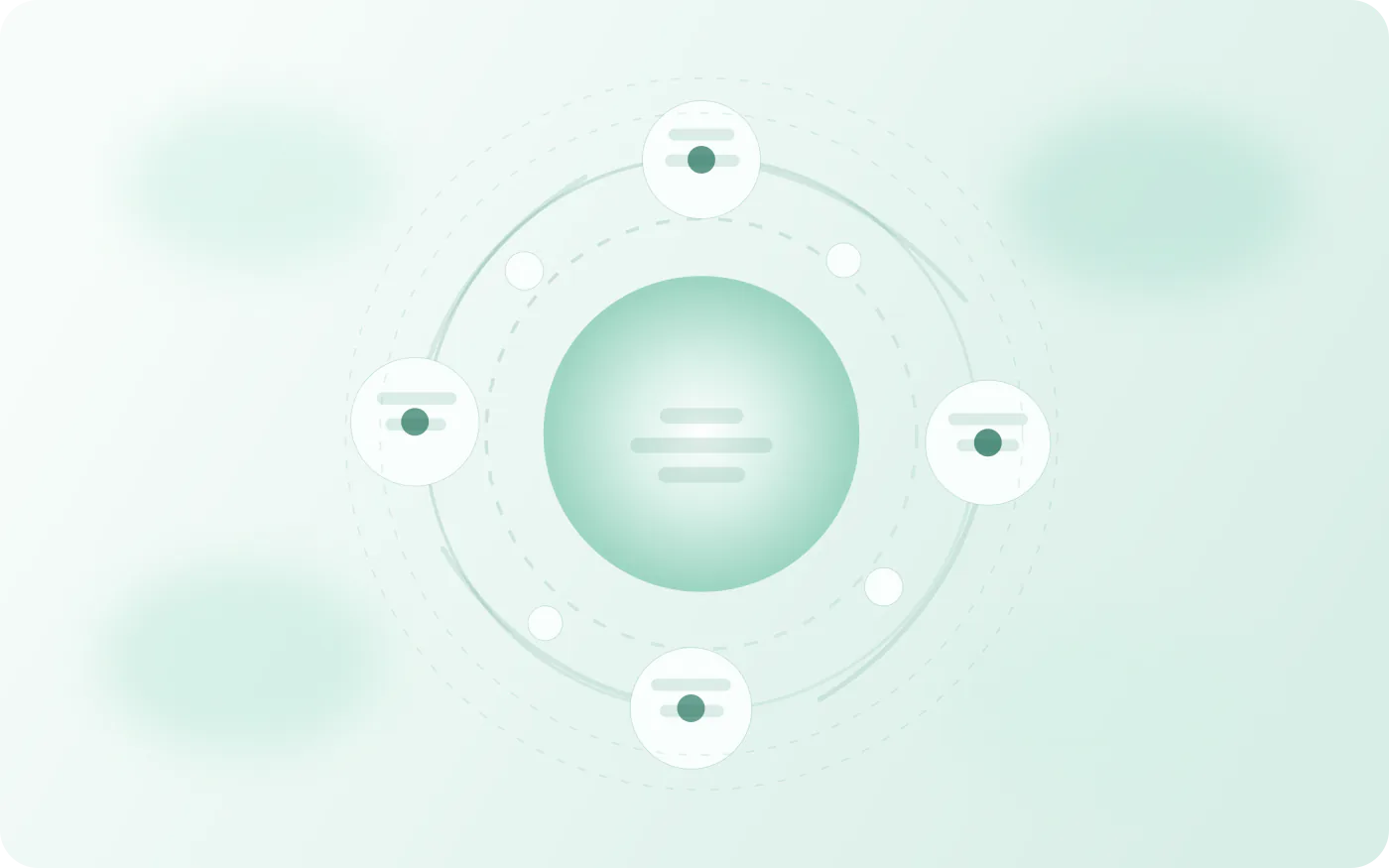 外部接続点の可視化を発見、責任分界、停止判断、月次レビューへ循環させる抽象構図