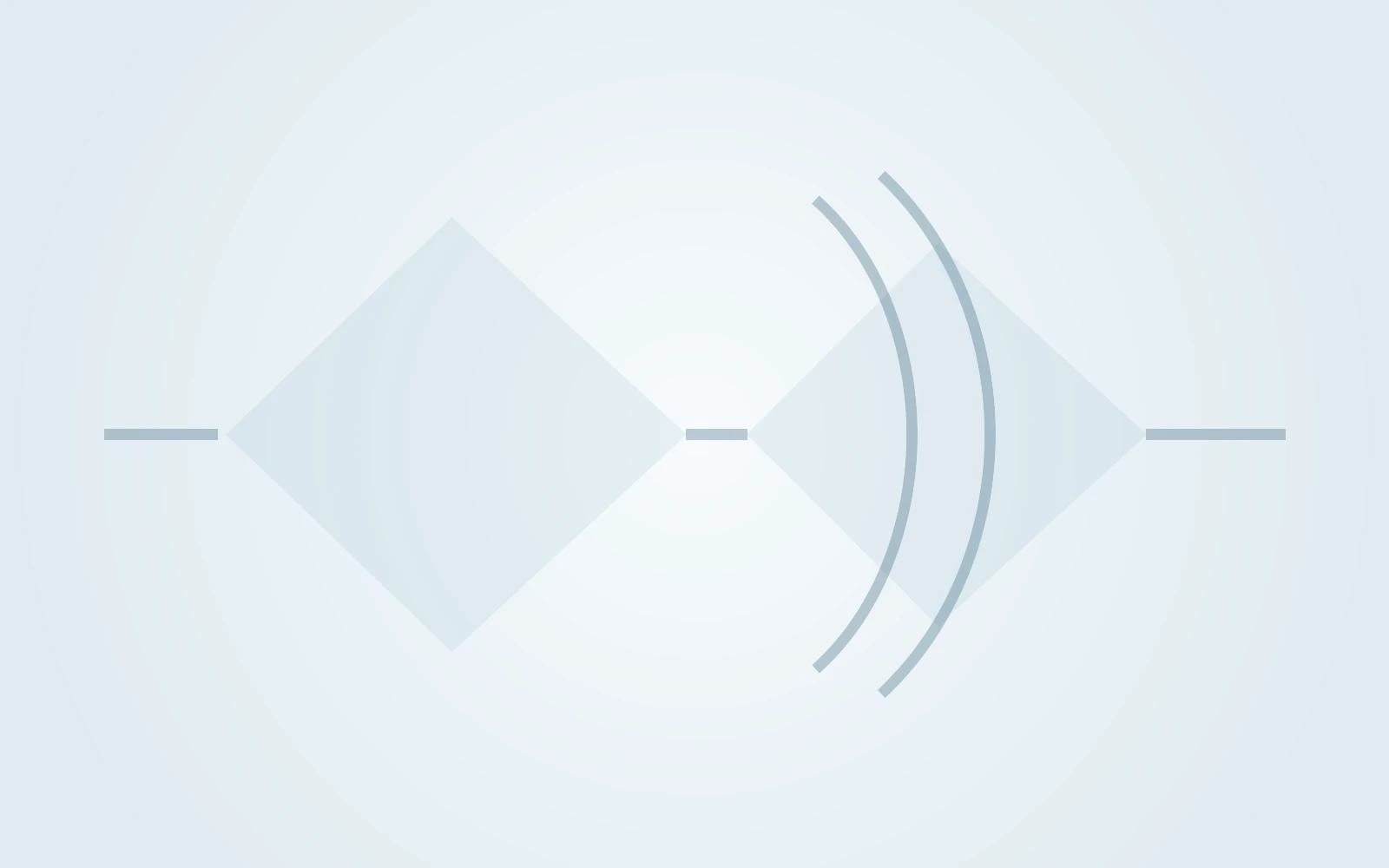 複数の公開導線が段階的なゲートを通過して閉じていく抽象図